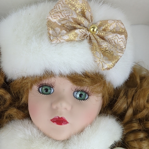 Porcelain Doll Victorian Rose Collection By Melissa Jane 1997 - Picture 1 of 16